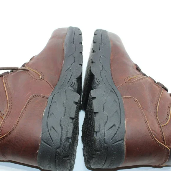 SR MAX Men Ankle Boots 10.5M Brown Leather Lace Up Nash Composite Toe Met-Guard Blackstone Men main image 4